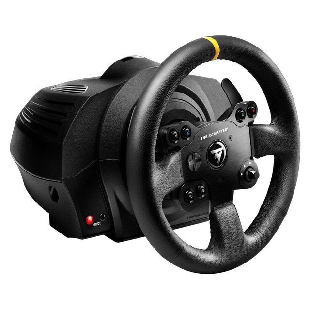 Thrustmaster - TX Racing Wheel Leather Edition Thrustmaster  - Tout le matériel pour la simulation de courses automobiles Périphériques, réseaux et wifi