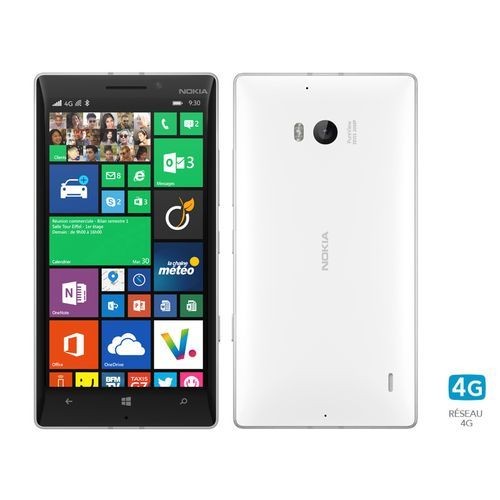 Smartphone Android Nokia Lumia 930 blanc