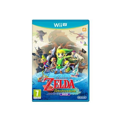 Jeux Wii U Nintendo the legend of zelda the windwaker hd