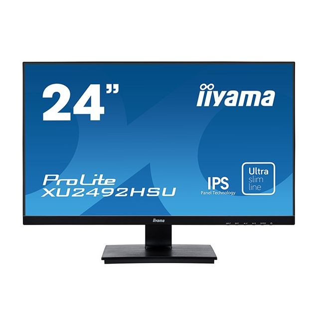 Iiyama - 23,8"" LED XU2492HSU-B1 Iiyama - Moniteur PC Non compatible