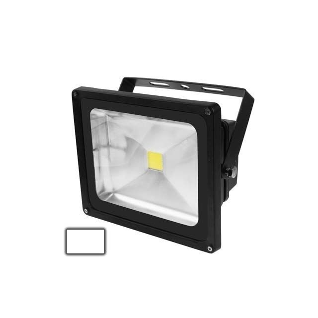 Wewoo - Projecteur LED noir Lampe de à blanche haute puissance 50W, AC 85-265V, Flux lumineux: 4000-4500lm Wewoo  - Projecteurs