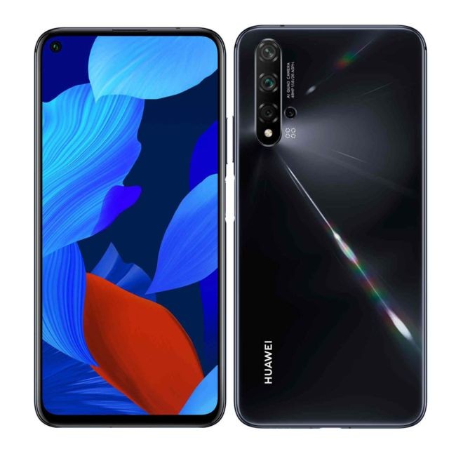 Huawei - Nova 5T - 128 Go - Noir Huawei - La rentrée Smartphone: Les meilleures offres à moins de 400¤ Huawei