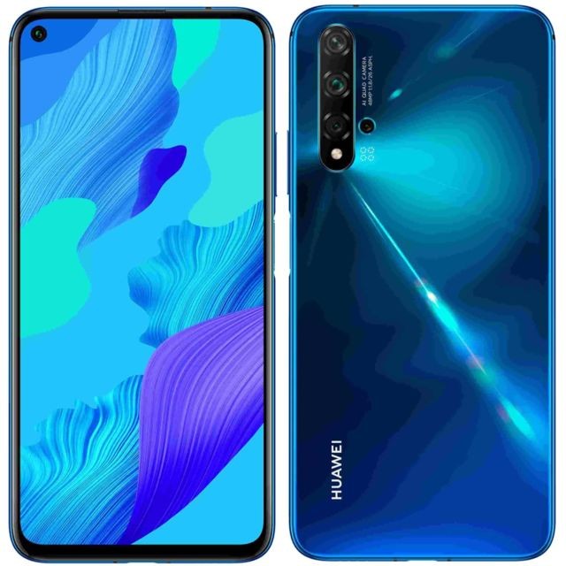 Huawei - Nova 5T - 128 Go - Bleu Huawei - La rentrée Smartphone: Les meilleures offres à moins de 400¤ Huawei