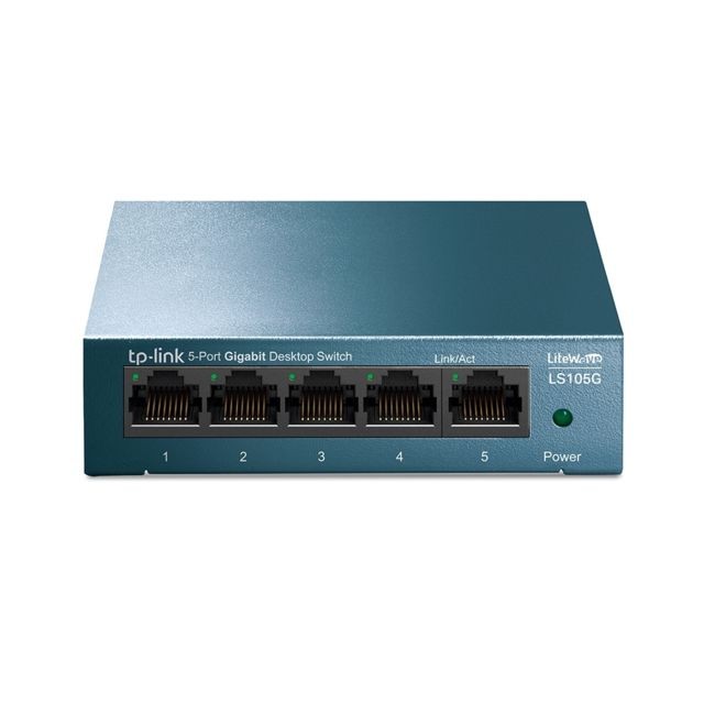 TP-LINK - LiteWave LS105G - 1000 Mbps TP-LINK  - Switch