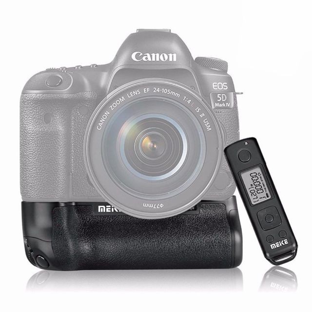 marque generique - Poignée Grip Batterie pour Canon EOS 5D Mark IV Télécommande LP-E6 BG-E20 marque generique  - Accessoire Photo et Vidéo