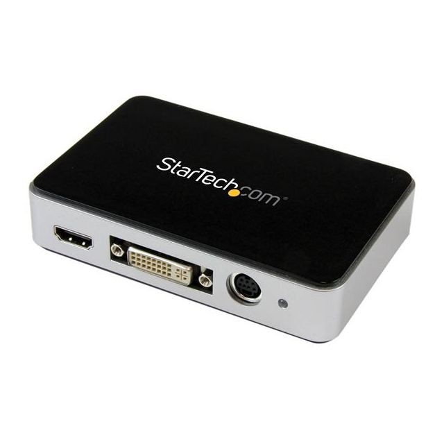 Boitier d'acquisition Startech Boîtier d'acquisition vidéo HD USB 3.0 - Enregistreur vidéo HDMI / DVI / VGA / Composant - 1080p - 60fps