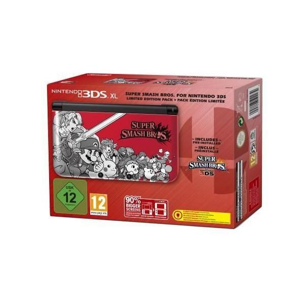 DS Nintendo Console Nintendo 3DS XL + Super Smash Bros Edition Spéciale