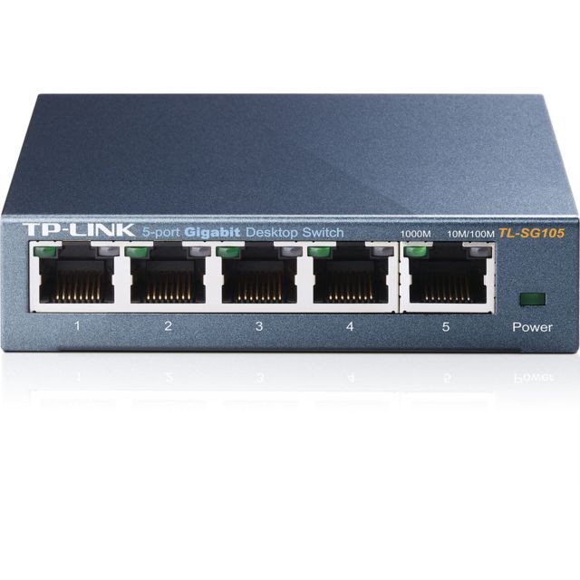 TP-LINK - TL-SG105 - 1000Mbps TP-LINK  - Switch