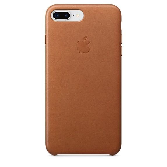 Coque, étui smartphone Apple iPhone 8 Plus/7 Plus Leather Case - Havane