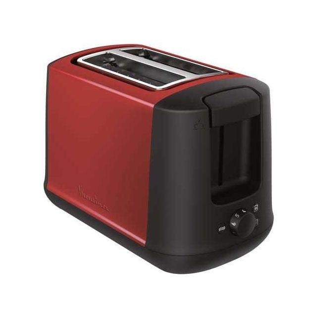Moulinex - Toaster Subito Select - LT340D11 - Rouge inox Moulinex  - Grille-pain