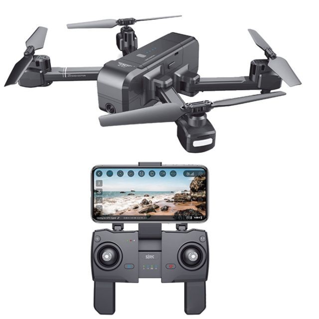 Generic - SJ R / C Z5 1080P grand-angle Caméra Wifi FPV Drone GPS Auto Retour Follow Me Noir Generic - Black friday drone Drone connecté