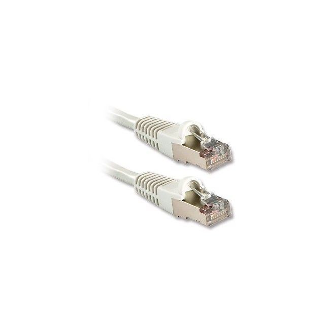 Lindy - Lindy 47194 câble de réseau 2 m Cat6 S/FTP (S-STP) Blanc Lindy  - Toner