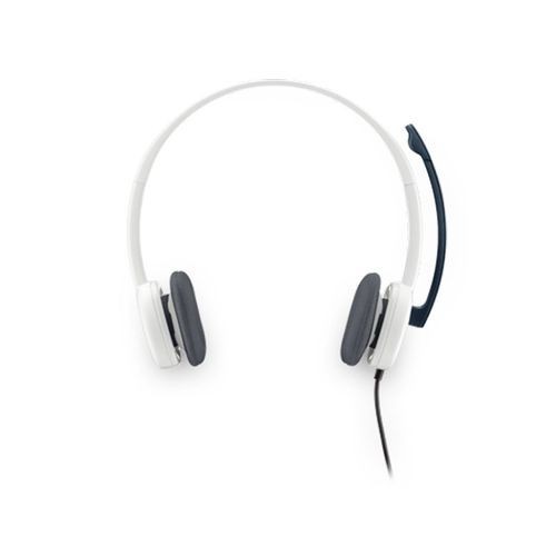 Logitech - Stereo Headset H150 Coconut Logitech - Micro-Casque Stéréo