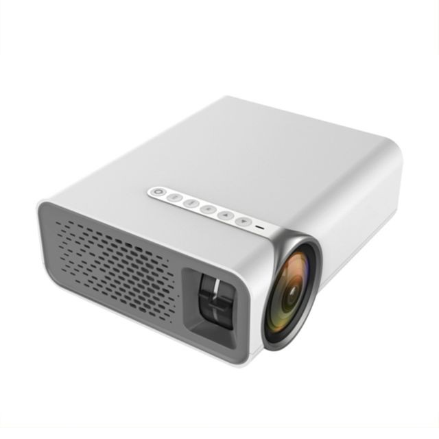 Wewoo - YG520 Projecteur LCD HD 1800 Lumens, Haut-parleur intégré, Disque Can Read U, Disque dur portable, Carte SD, DVD de connexion AV, Décodeur. (Blanc) Wewoo  - Vidéoprojecteurs portables