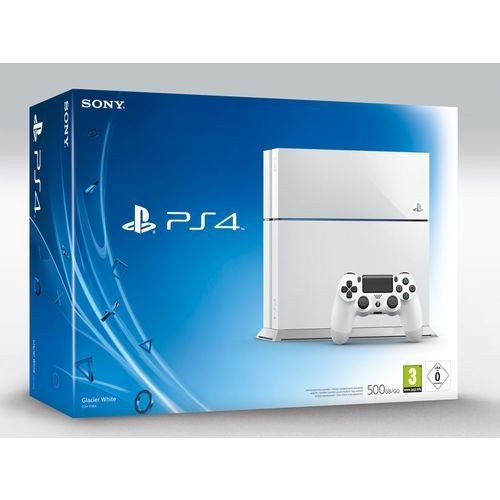 Sony - Playstation 4 Blanche 500 GO Sony  - Jeux et consoles reconditionnés