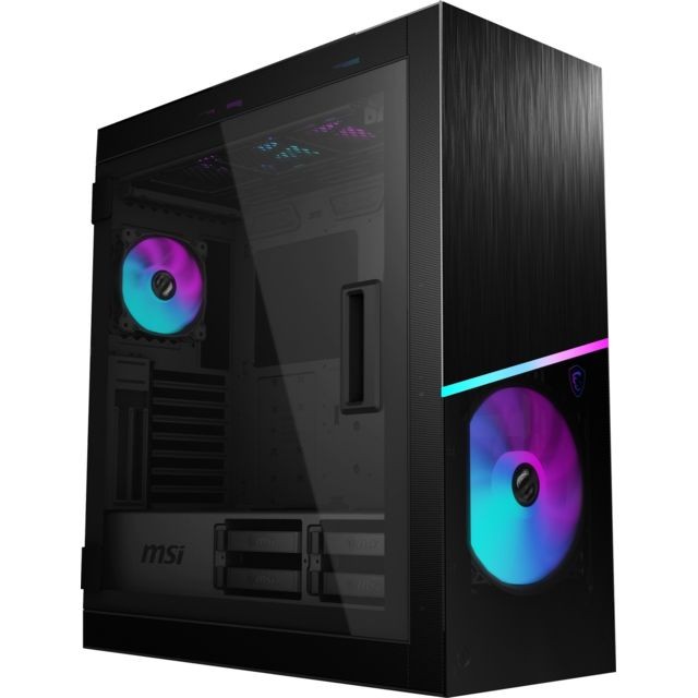 Boitier PC Msi MPG SEKIRA 500X - E-ATX - RGB - Noir - Avec fenêtre