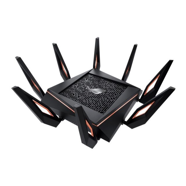 Asus - Routeur gaming Wi-Fi 6 (802.11ax) triple bande AX11000 Asus - Routeur gaming Modem / Routeur / Points d'accès