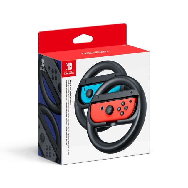 Nintendo - Paire de volants Joy-Con Nintendo Switch Nintendo  - Tout le matériel pour la simulation de courses automobiles Périphériques, réseaux et wifi