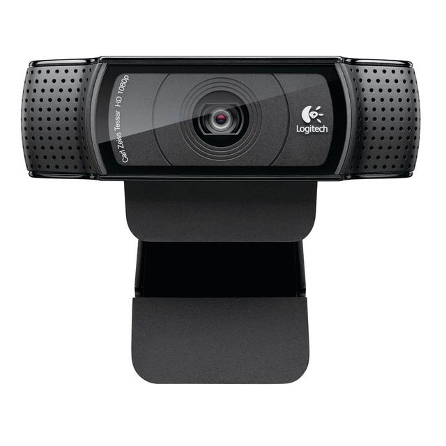Logitech - HD Pro Webcam C920 Refresh Logitech - Le meilleur de nos Marchands Périphériques, réseaux et wifi