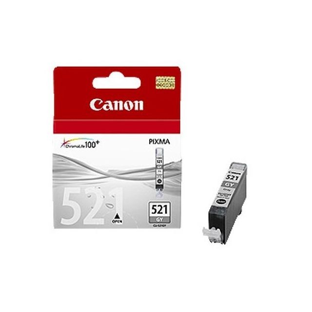 Cartouche d'encre Canon Recharge encre grise Canon CLI-521G