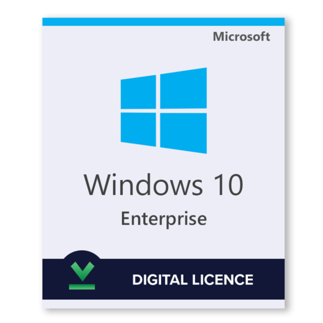 Microsoft - Windows 10 Entreprise - Licence numérique - Logiciel en téléchargement Microsoft  - Logiciels