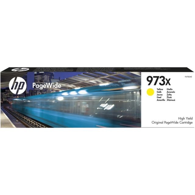 Hp - HP 973X cartouche PageWide jaune grande capacité authentique Hp - Cartouche, Toner et Papier Hp