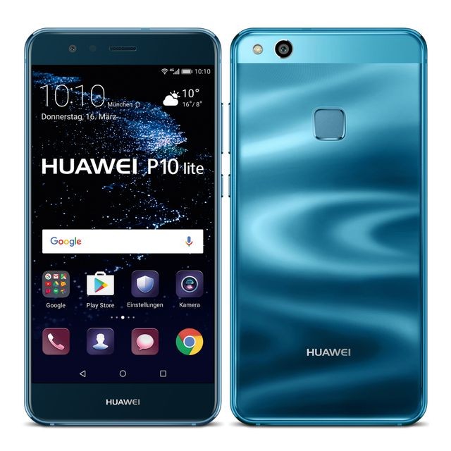 Huawei - P10 Lite - 32 Go - Bleu Huawei - Smartphone à moins de 100 euros Smartphone