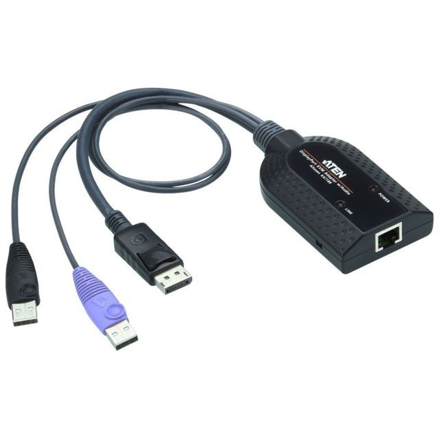 Aten - ATEN KA7189 Câble d'adaptateur KVM de support virtuel Displayport USB Aten  - Boitier d'acquisition