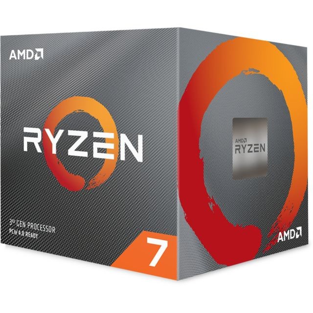 Amd - Ryzen 7 3800X Wraith Prism LED RGB - 3,9/4,5 GHz Amd  - Processeur AMD