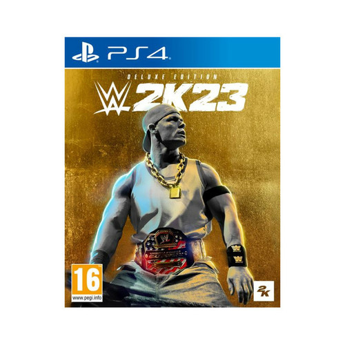 2K Games - WWE 2K23 Deluxe Edition PS4 2K Games - Seconde Vie Jeux PS4