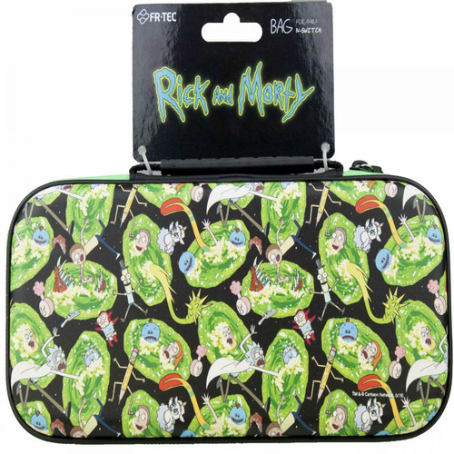 Accessoire Switch Blade Licence Rick and Morty Couverture de stockage Nintendo Switch - Portals