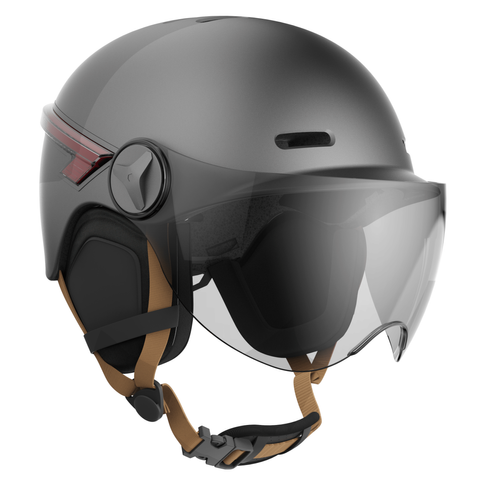 Casr - CASR Helmet LED Glow - Taille L - Anthracite Casr  - Mobilité électrique