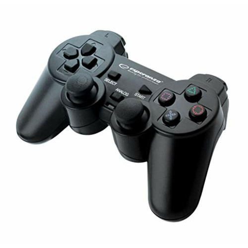 Manette PS3 Esperanza Manette de jeu Corsair EG106 pour PC (Noir)