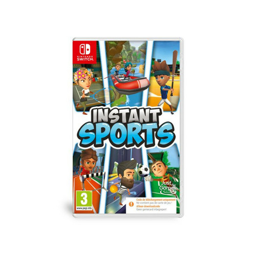 Jeux Switch Just For Games Instant Sports Code in a box Nintendo Switch