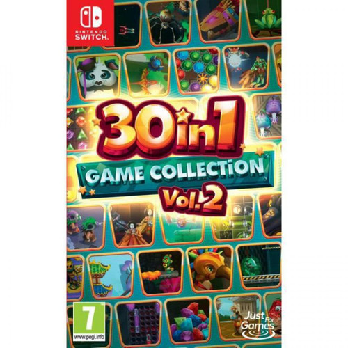 Just For Games - 30 in 1 Game Collection Vol. 2 Jeu Switch Just For Games - Bonnes affaires Jeux Switch