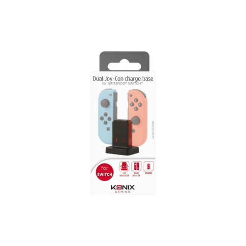 Konix - Dual Joycon Charger Konix pour Nintendo Switch Konix  - Manettes Switch