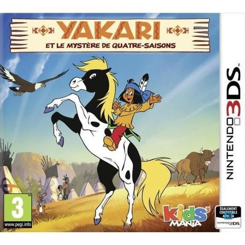 Jeux 3DS marque generique Yakari : le mystere des quatre saisons