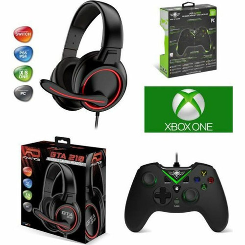 Spirit Of Gamer - Manette Pro Gaming Xbox One /X/XS/PC Gamepad XBOX ONE et PC + Casque XBOX ONE X/XS/PC Spirit Of Gamer - Xbox One Spirit Of Gamer