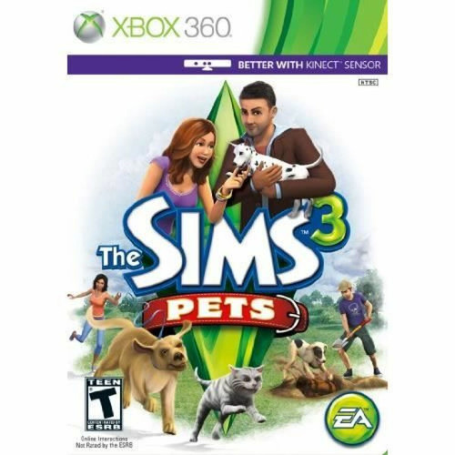 Microsoft - The Sims 3 Pets - Xbox 360 Microsoft - Occasions Xbox 360