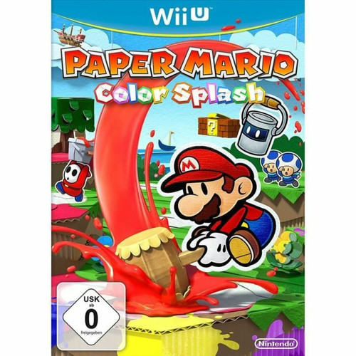 Nintendo - Wii U - Paper Mario Color Splash Nintendo  - Wii U