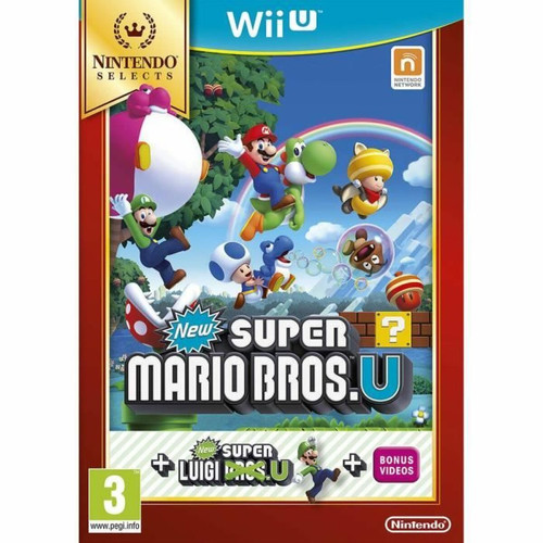 Jeux Wii U Nintendo New Super Mario Bros U + Super Luigi U - WII U - Nintendo Selects