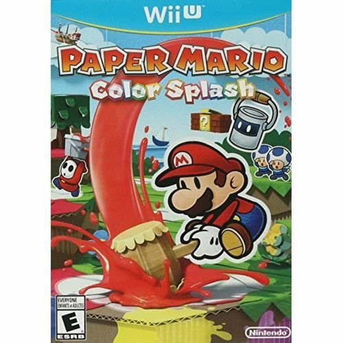Nintendo - Paper Mario Color Splash - Wii U Standard Edition Nintendo - Occasions Wii U