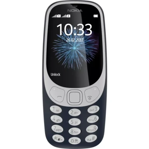 Nokia - Téléphone portable pour personnes âgées Nokia 3310 2,4" Bleu Blue 16 GB RAM Nokia  - Smartphone Nokia