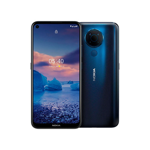 Nokia - Nokia 5.4 4Go/64Go Bleu (Bleu Nuit Polaire) Double SIM Nokia  - Smartphone Nokia