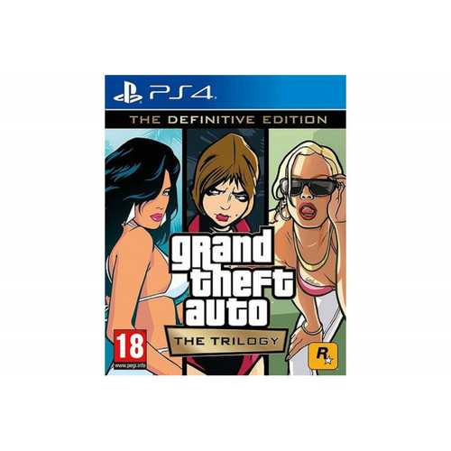 Jeux Wii Rockstar Grand Theft Auto The Trilogy The Definitive Edition PS4