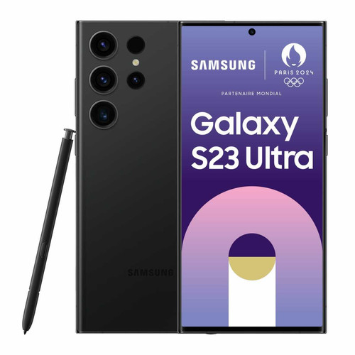 Samsung - Galaxy S23 Ultra - 12/512 Go - Noir Samsung - Samsung reconditionné