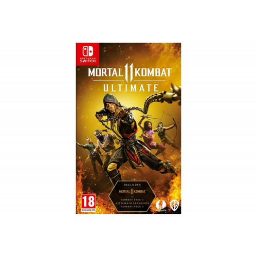 Jeux Switch Warner Bros Mortal Kombat 11 Ultimate Edition Ultimate Code in a Box Nintendo Switch