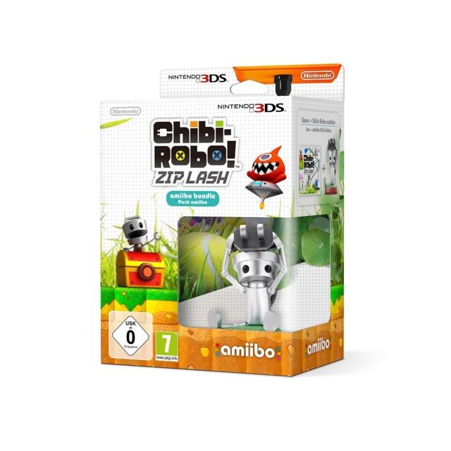 Jeux 3DS marque generique Chibi Robo Lash + Amiibo