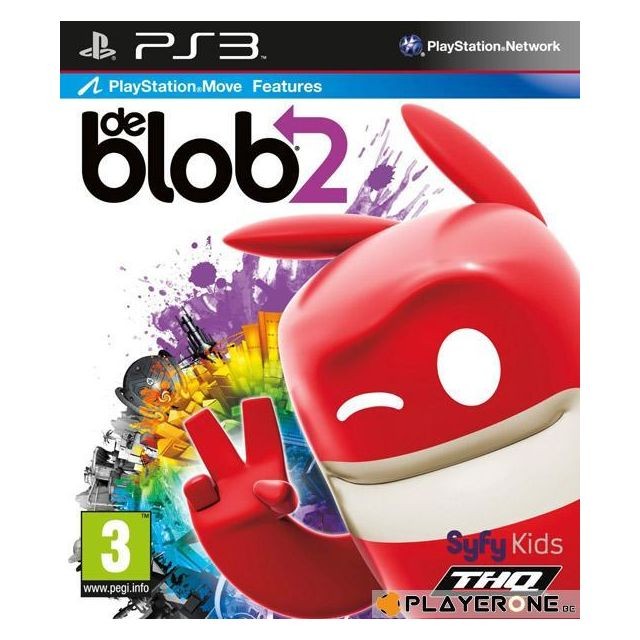 Sony - De Blob 2 (3D) Sony  - Jeux PS3