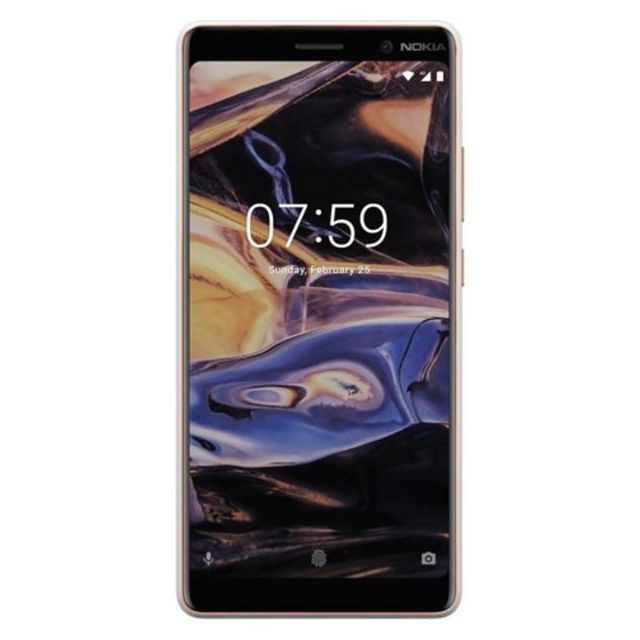Smartphone Android Nokia Nokia 7 Plus Dual SIM 64 Go Copper Black